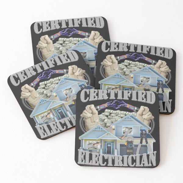 Item preview, Electrician Certified designed and sold by Jackson Reed.