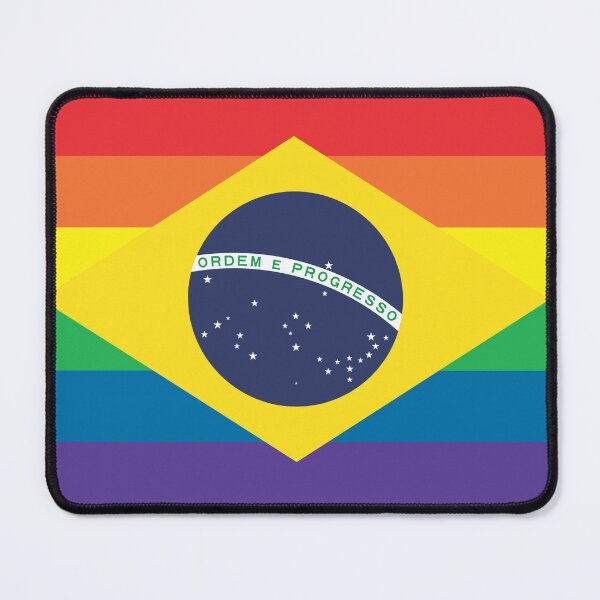 Item preview, Brazil LGBTQ Pride Flag designed and sold by putaflagonit.