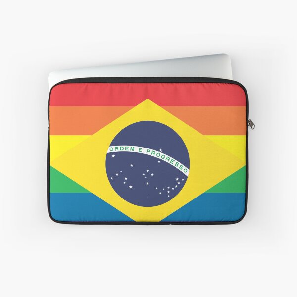 Item preview, Brazil LGBTQ Pride Flag designed and sold by putaflagonit.