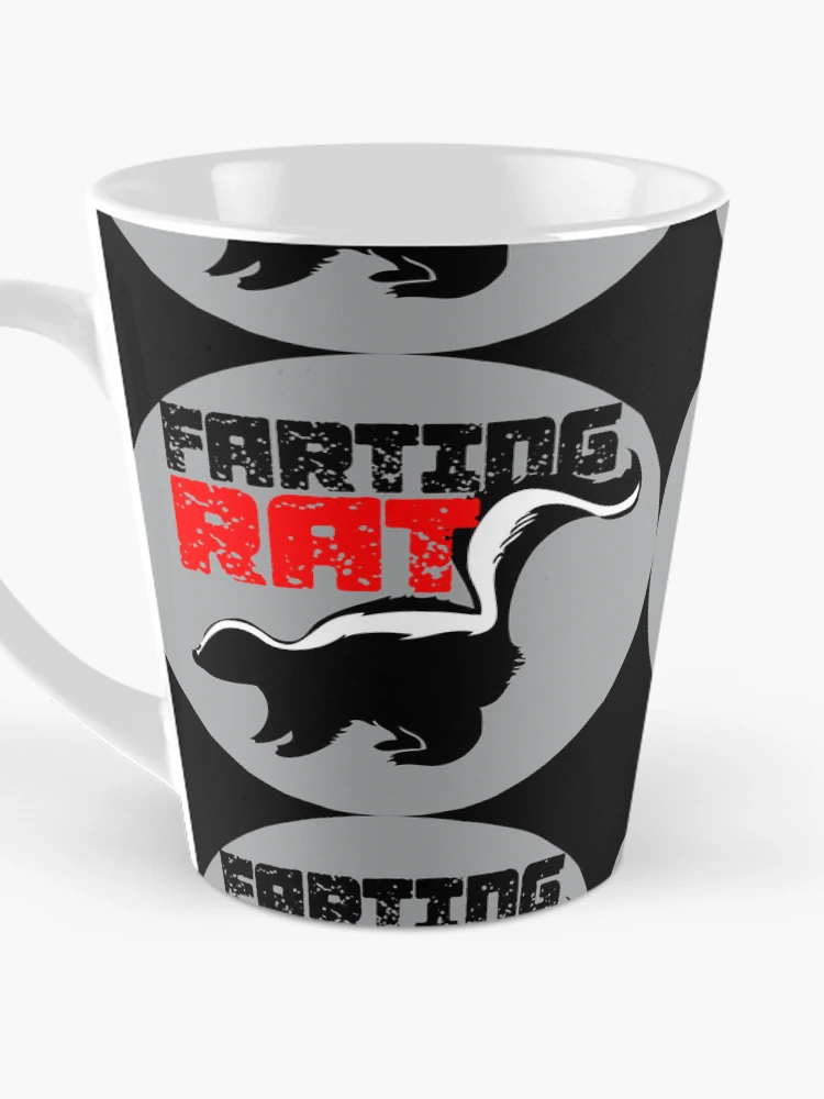 Thumbnail 3 of 4, Coffee Mug, FARTING RAT designed and sold by CRINGEWORTHY TEES.