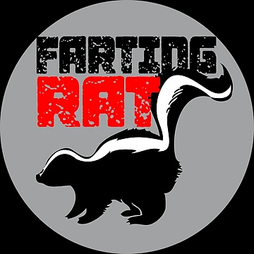 Artwork thumbnail, FARTING RAT by CRINGEWORTHY TEES