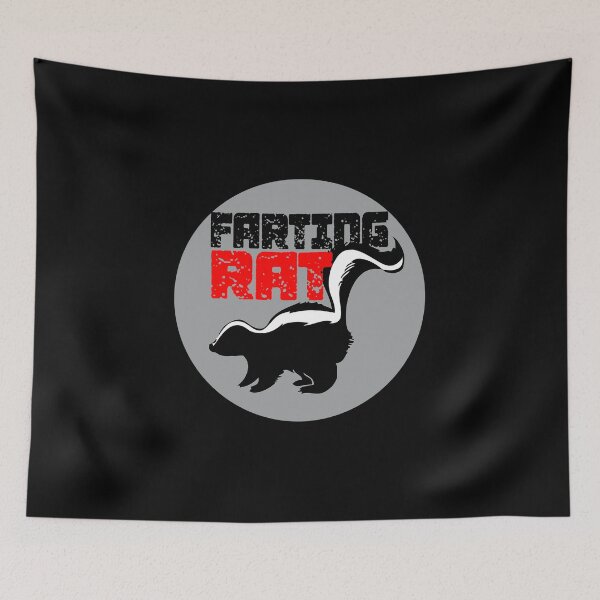 Item preview, FARTING RAT designed and sold by CRINGEWORTHY TEES.