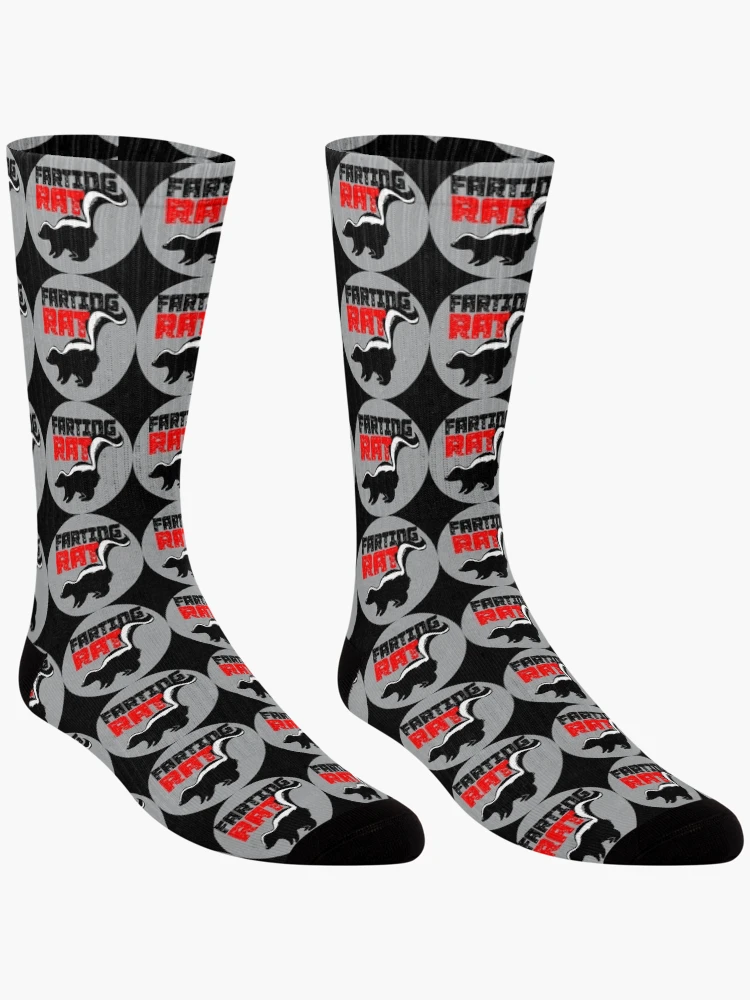Thumbnail 3 of 5, Socks, FARTING RAT designed and sold by CRINGEWORTHY TEES.