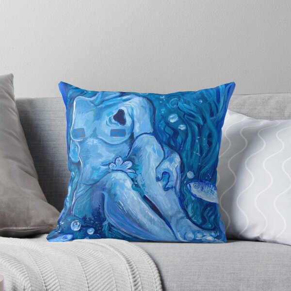Item preview, Blue girl  designed and sold by Yulecuteart.