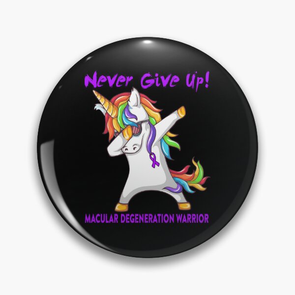 Item preview, Macular Degeneration Warrior - Never Give Up! - Support Macular Degeneration Warrior Gifts designed and sold by whlrcheryl.