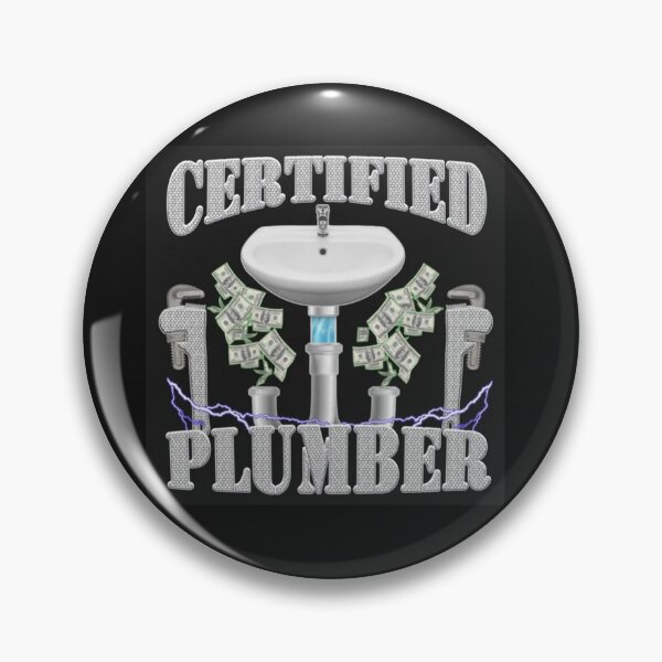 Item preview, Certified Plumber designed and sold by Jackson Reed.