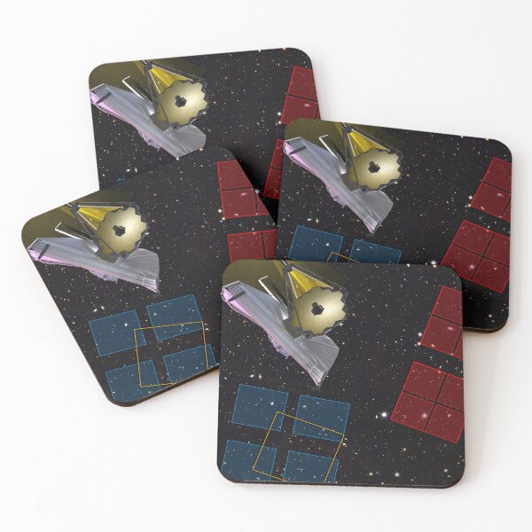 Item preview, James Webb Space Telescope Light Path and Fields Space and Stars designed and sold by Brasilia.