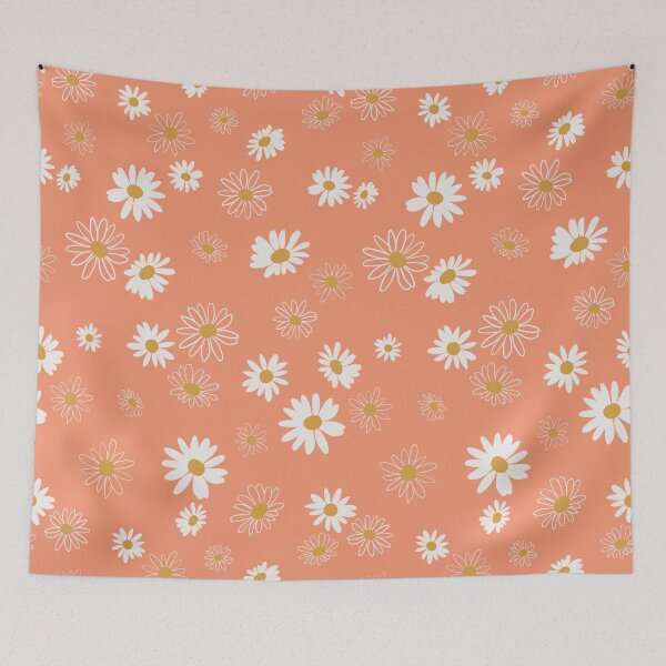 Item preview, Coral Pink Daisies designed and sold by StudioPosies.