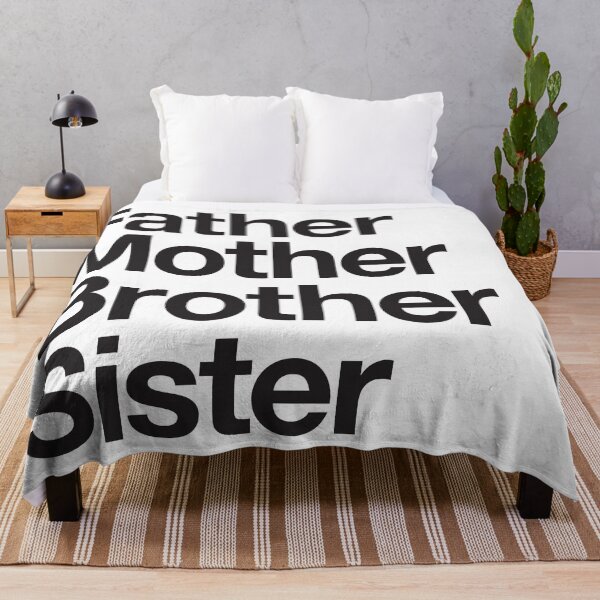 Item preview, Father Mother Brother Sister designed and sold by polymolystudio.