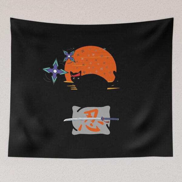 Item preview, Ninja Cat designed and sold by Katora7.