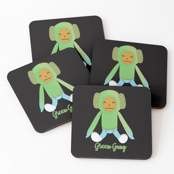 Artikelvorschau, JuicyFruitSnacks/Green Gang Aufkleber entworfen und verkauft von bluehatgraphics.