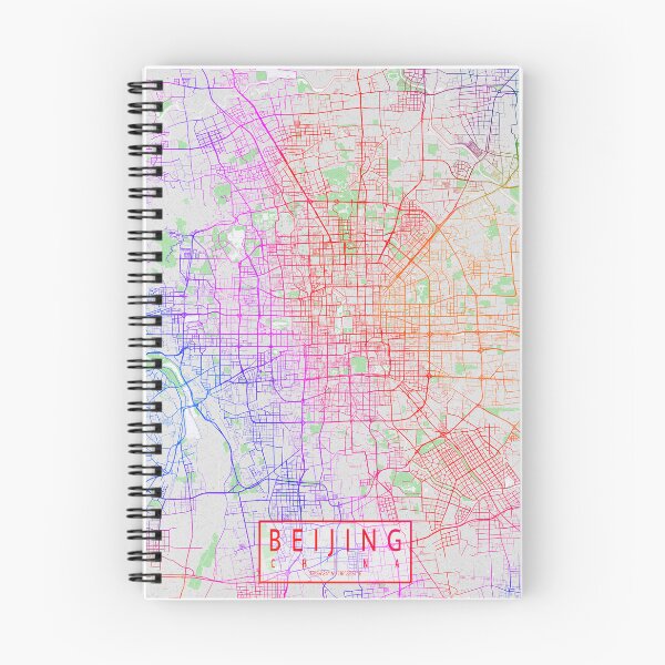 Item preview, Beijing City Map of China - Colorful designed and sold by deMAP.