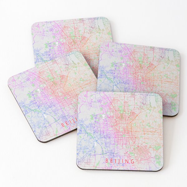 Item preview, Beijing City Map of China - Colorful designed and sold by deMAP.