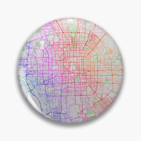 Item preview, Beijing City Map of China - Colorful designed and sold by deMAP.