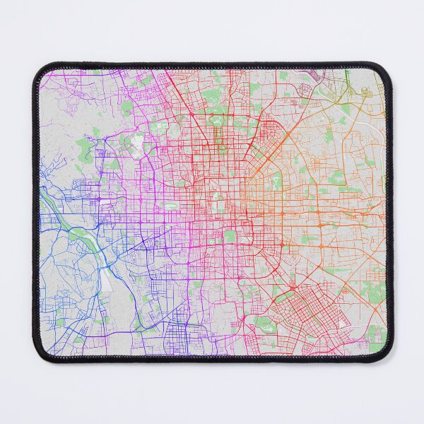 Item preview, Beijing City Map of China - Colorful designed and sold by deMAP.
