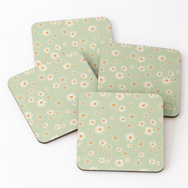 Item preview, Sage Green Daisies designed and sold by StudioPosies.