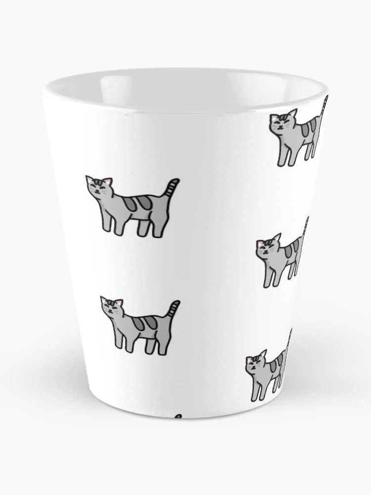 Thumbnail 2 of 4, Coffee Mug, Grey Cat designed and sold by Reeseworks.