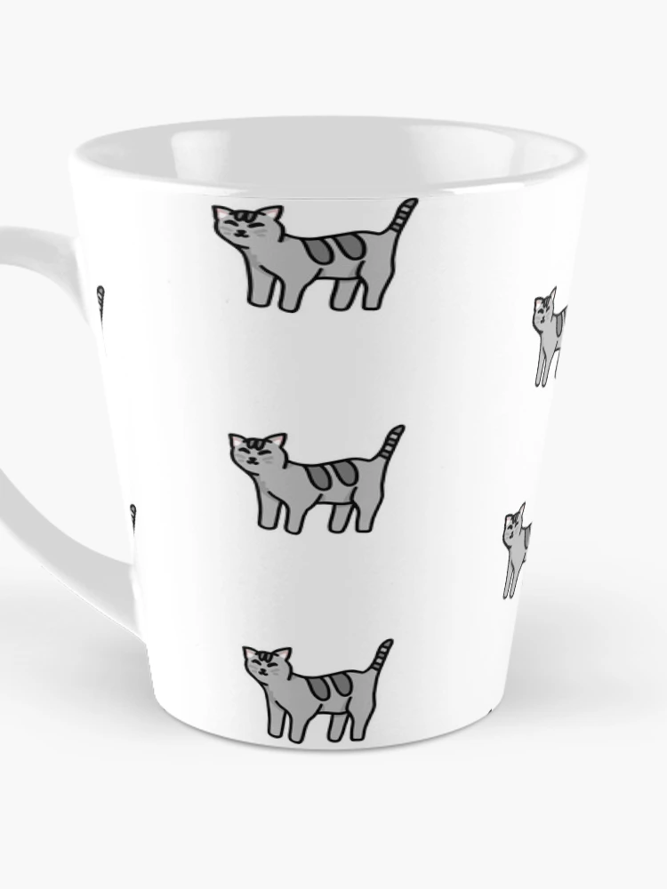 Thumbnail 3 of 4, Coffee Mug, Grey Cat designed and sold by Reeseworks.