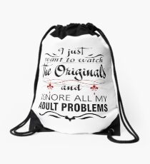 Watch and Ignore Drawstring Bag