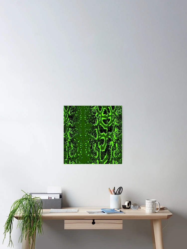 Thumbnail 2 of 3, Poster, Python Skin Design designed and sold by DesignFantazia.