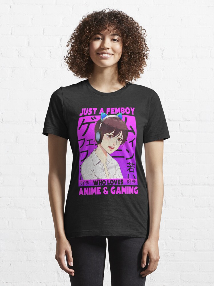  Femboy Anime Cute Little Femboy T-Shirt : Clothing