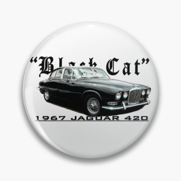 Item preview, Black Cat - '67 Jag 420 designed and sold by TMPSG.