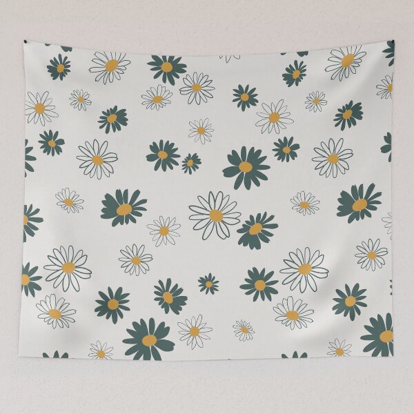 Item preview, Classic White, Blue, & Yellow Daisies designed and sold by StudioPosies.