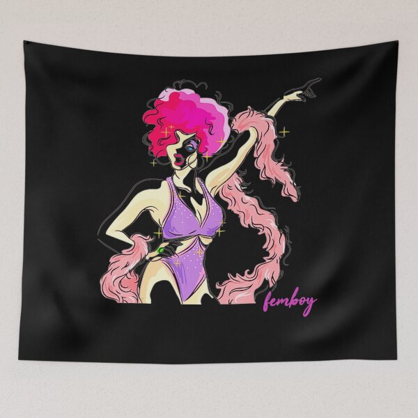 Item preview, Femboy crossdresser drag queen designed and sold by AmyShort54.