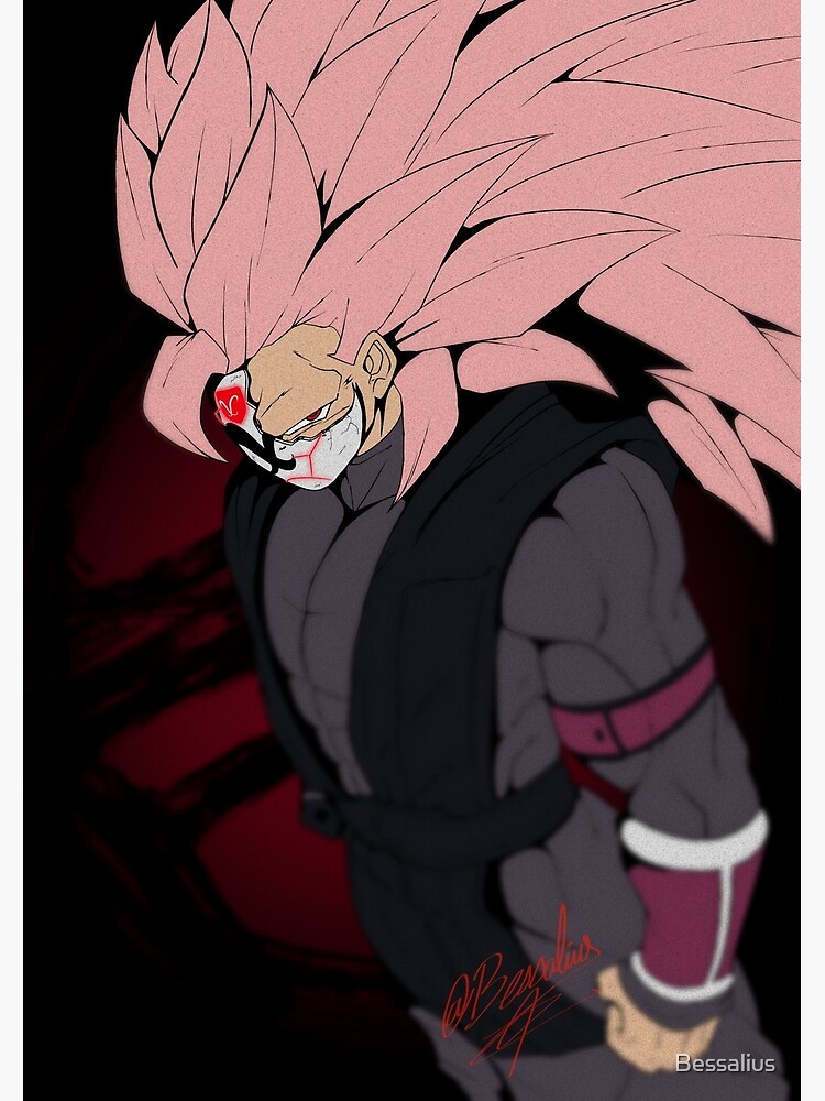 Goku black Time breaker Ssj3 Rose Poster by Bessalius