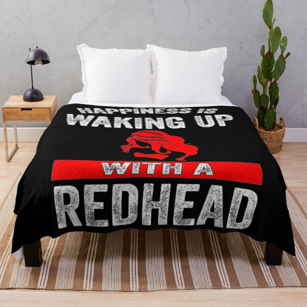 Item preview, Happiness is waking up with a redhead designed and sold by AmyShort54.