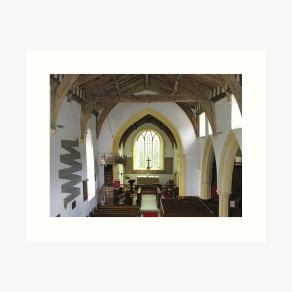 Item preview, Tibenham Church Interior designed and sold by BizziLizzy.