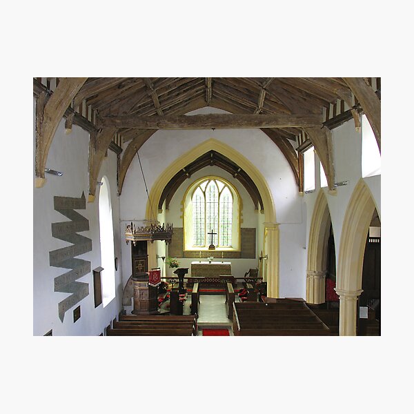 Item preview, Tibenham Church Interior designed and sold by BizziLizzy.