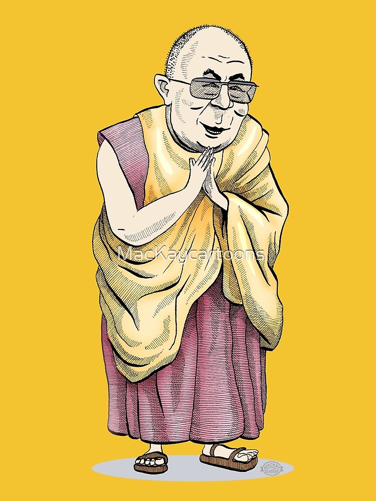 Dalai-Lama by MacKaycartoons