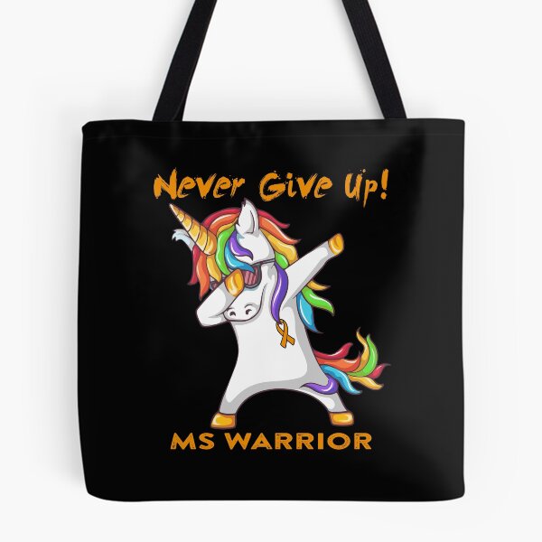 Item preview, MS Warrior - Never Give Up! - Support MS Warrior Gifts designed and sold by whlrcheryl.