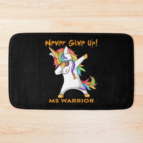 Item preview, MS Warrior - Never Give Up! - Support MS Warrior Gifts designed and sold by whlrcheryl.
