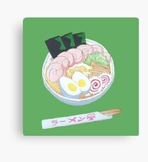 Naruto Ramen Bowl Clear Background Canvas Print