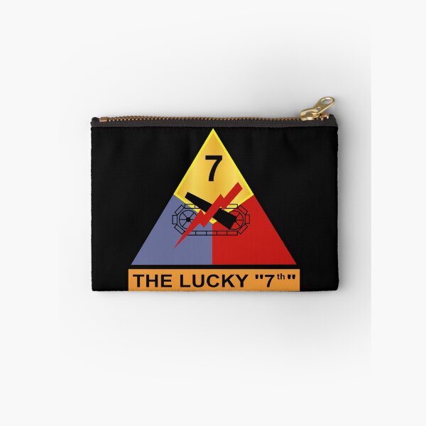 Item preview, Army - 7th Armored Division - The Lucky 7  wo Txt designed and sold by Military Insignia Products.