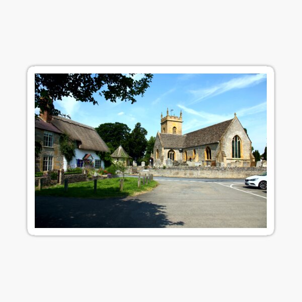 The Church at Bretforton. Sticker