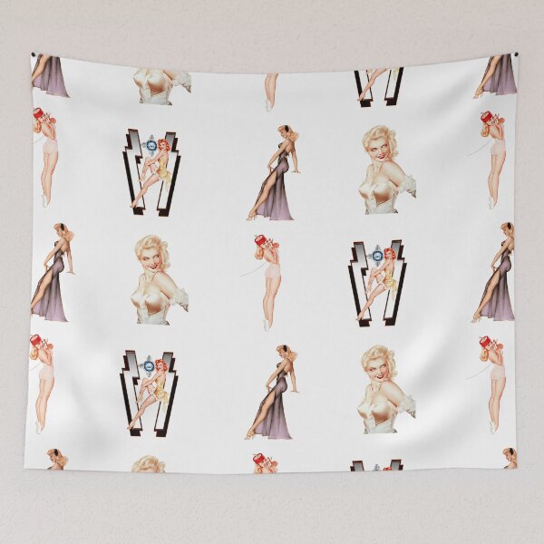 Artikelvorschau, Xzendor7 Photo Restoration Pinup Girl Sticker Pack Set 02 entworfen und verkauft von Xzendor7 Digital Art Creations.