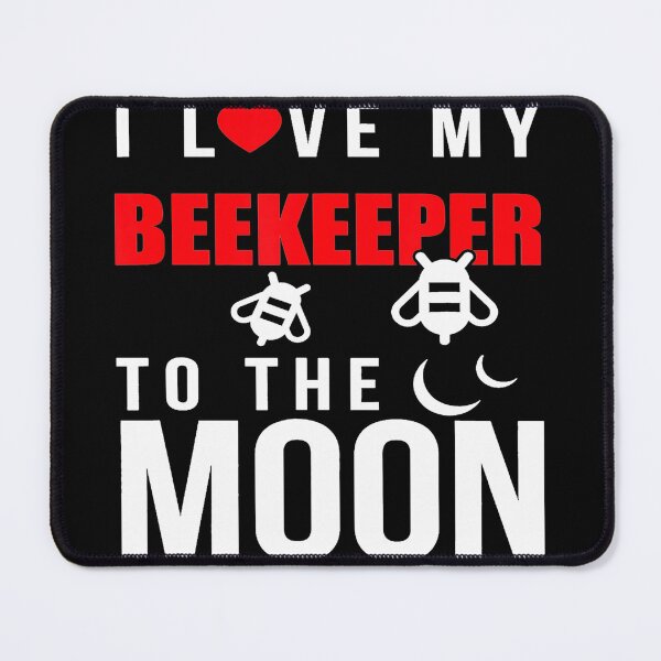 Item preview, I love my beekeeper to moon back husband wife designed and sold by AmyShort54.