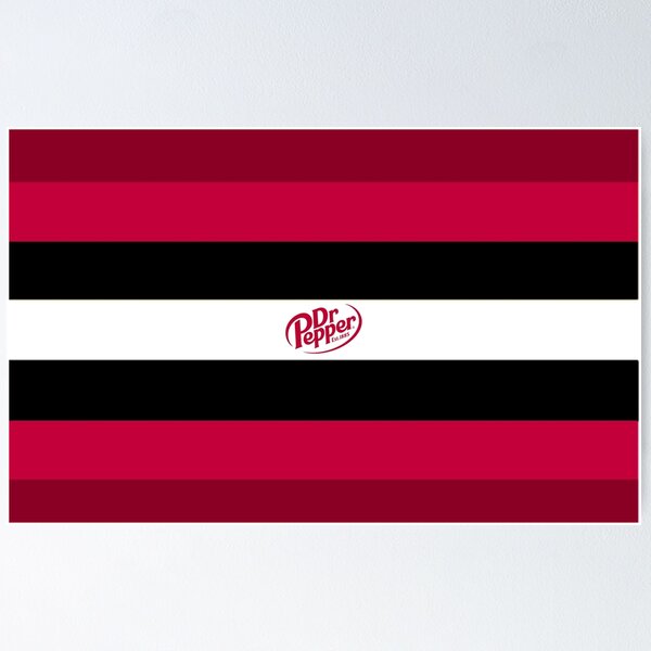 Item preview, Bandera del Orgullo Gay de Dr Pepper designed and sold by Elle Burke.
