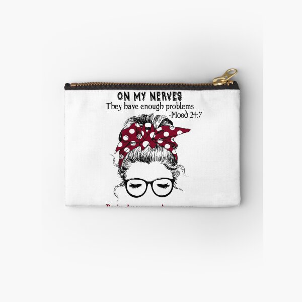 Item preview, Brain Aneurysm Awareness - Thou Shalt Not Get On My Nerves They Have Enough Problems - Mood 24:7 designed and sold by Robbsyn.