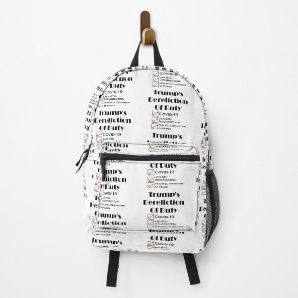 Item preview, Trumps Dereliction of Duty- Let me list the ways. designed and sold by JoyOfHopeStore.