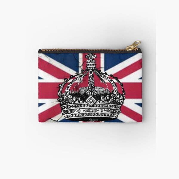 Item preview, 1980s dark academia British union jack flag jubilee vintage crown  designed and sold by LEILA ART SPACE.