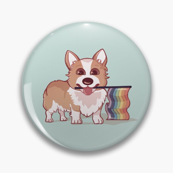 Artikelvorschau, Stolzer Corgi entworfen und verkauft von natsyartsy.