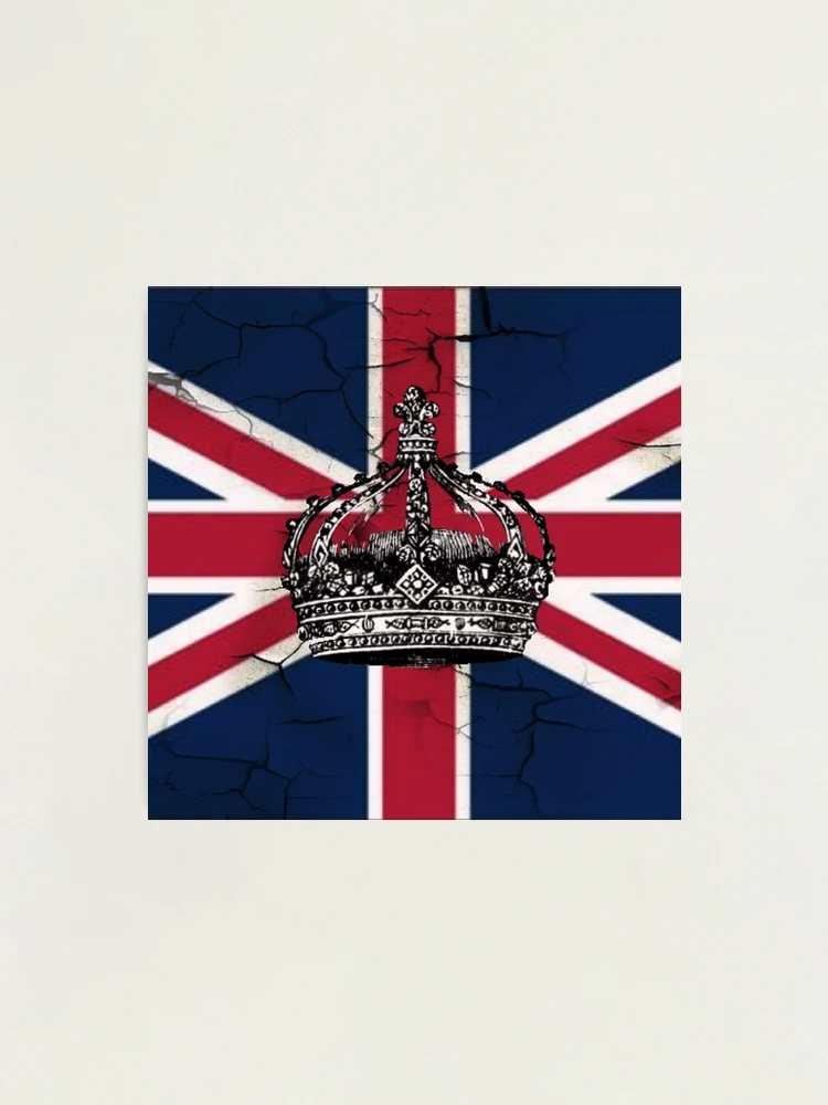 1980s dark academia British union jack flag jubilee vintage