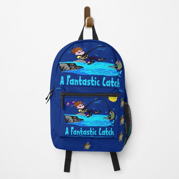 Item preview, Boy Catches Fish designed and sold by kristalcurt.