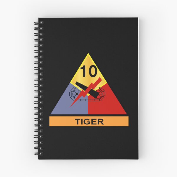 Item preview, Army - 10th Armored Division - Tiger wo Txt designed and sold by Military Insignia Products.