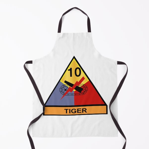 Item preview, Army - 10th Armored Division - Tiger wo Txt designed and sold by Military Insignia Products.