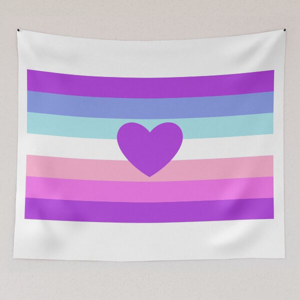 Item preview, The T4T Pride Flag designed and sold by JayneMcAvaney.
